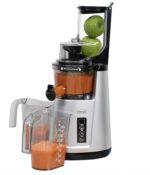 Omega Cold Press 365 Vertical Slow Masticating Juicer – 150W Compact Extractor for Fruits & Vegetables, 65 RPM, BPA-Free, Silver - Image 2