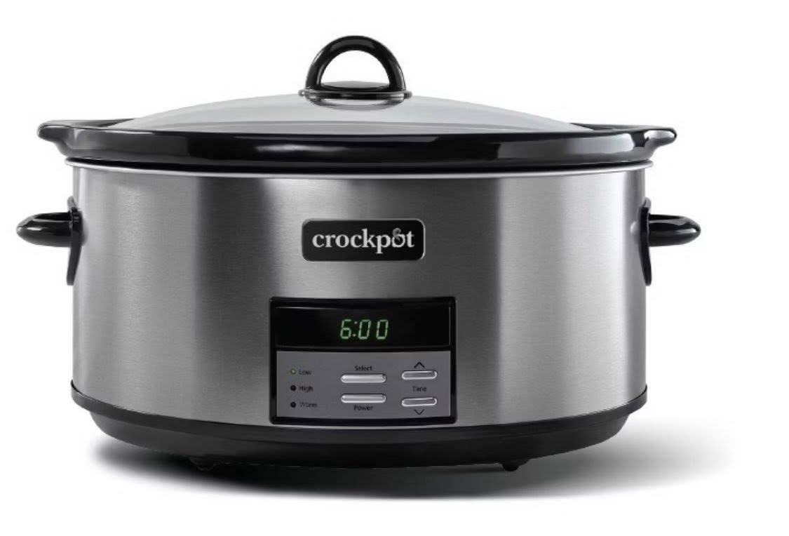 559912008_735107756216105_2493574965985222396_n Crock-Pot 8QT Programmable Slow Cooker – Black Stainless Steel, Digital Timer, Removable Stoneware - Image 1